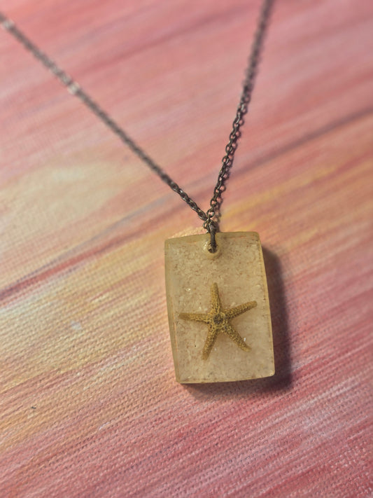 Charm, starfish resin starfish